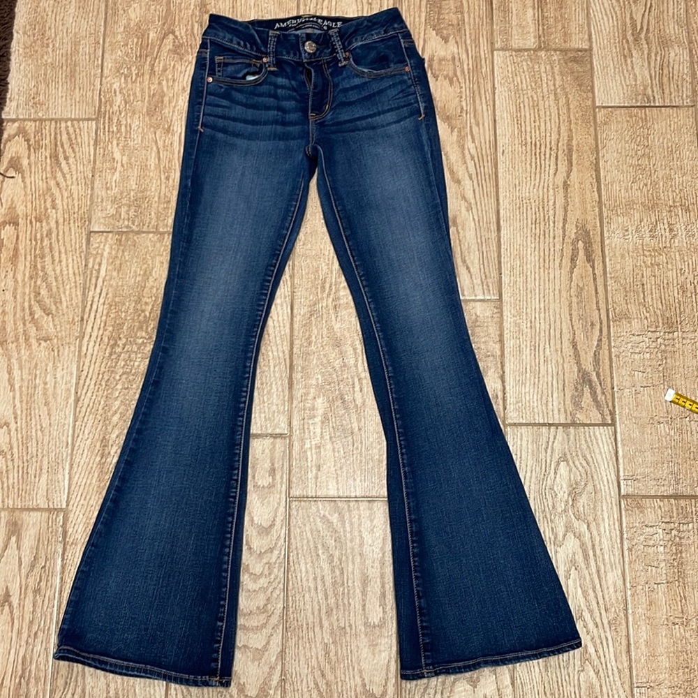 American eagle boho flare jean
